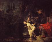 REMBRANDT Harmenszoon van Rijn Susanna and the Elders (mk33) USA oil painting reproduction